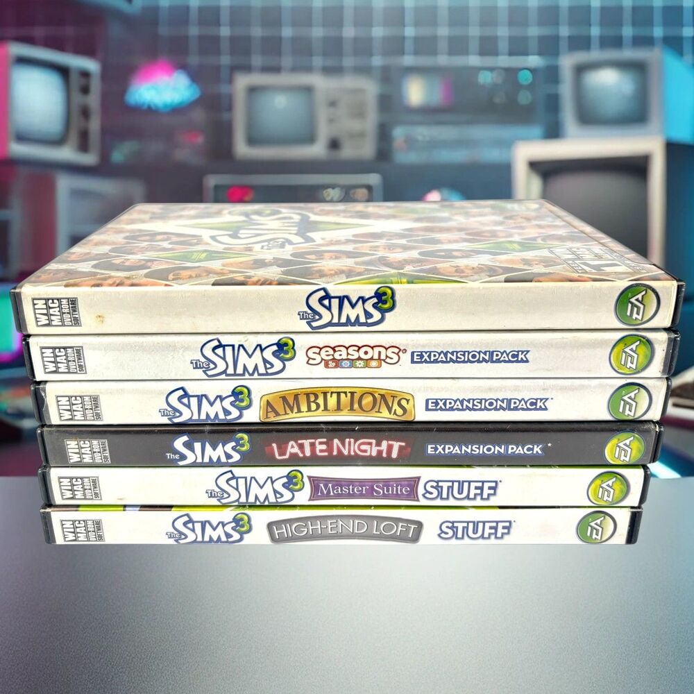 Sims 3 PC Lot Base Seasons Late Night Ambitions +2